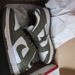 Olive Nike Dunks