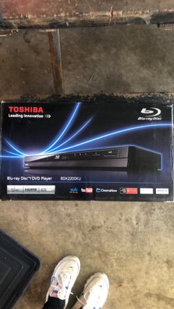 Toshiba Blu-ray DVD player