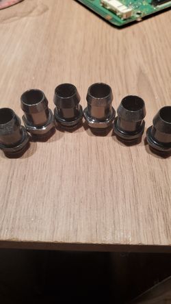 6 male Water cooling 1/2 barb fittings
