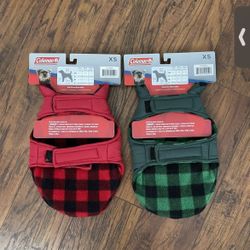 New With Tags, Coleman Dog Winter Jackets, Size Extra Small In Weston