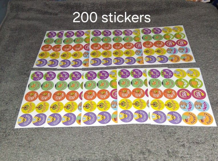 Rewarding Stickers