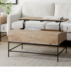 West elm 🌳 industrial pop-up coffee table was $799