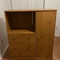Wood Drawer 3 And Tv Stand 