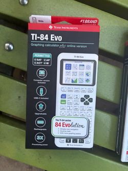 TI 84 EVO CALCULATOR