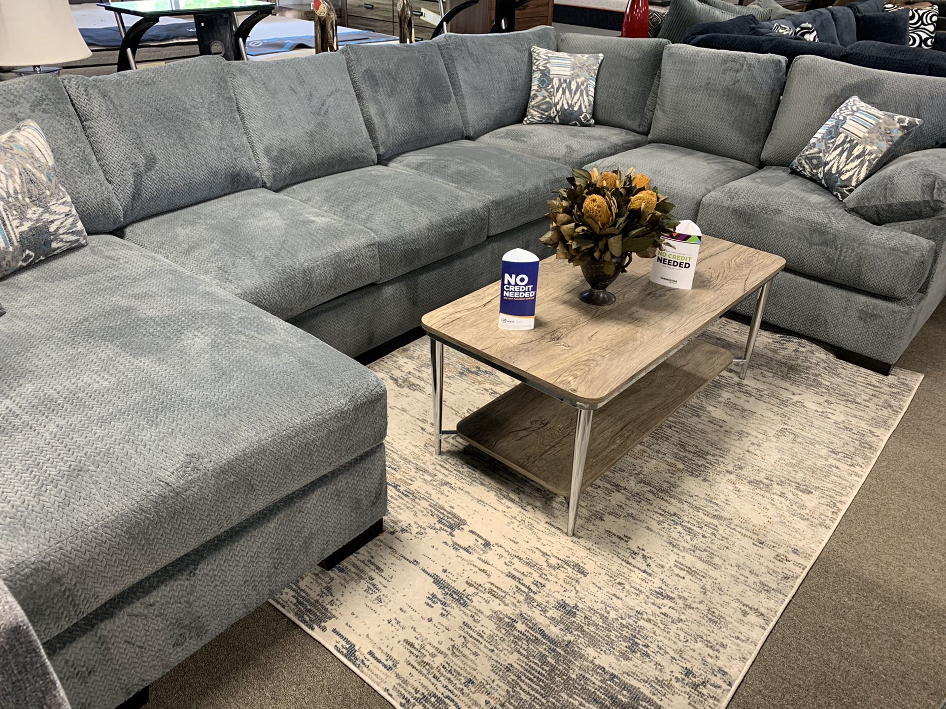 3Pc Sectional Available In Many Colors and Sizes‼️Easy Financing Available Only $27 Down 90 Days Same as Cash‼️No Credit Needed‼️