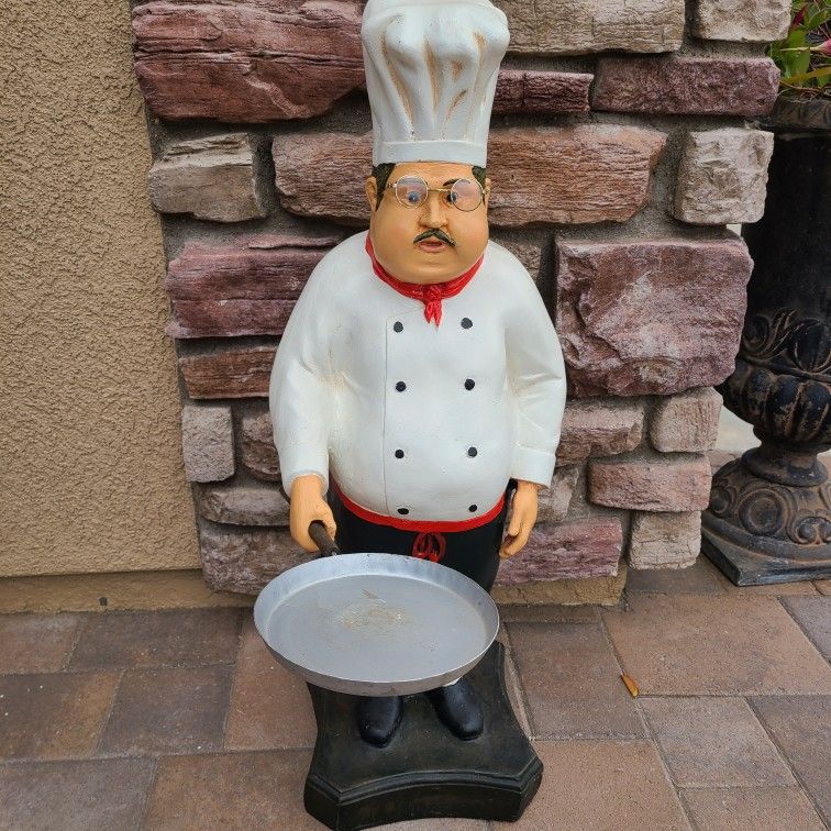 Chef Statue