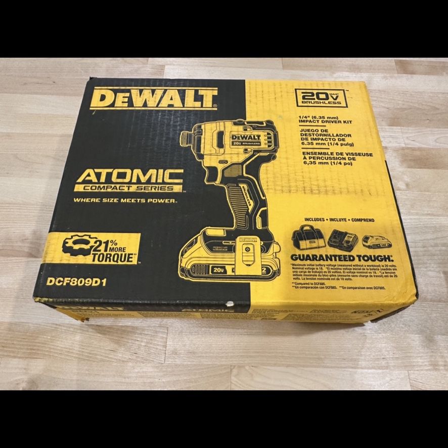 DEWALT Atomic Impact With Battery/Charger (BRAND NEW)