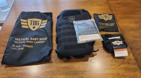 Tactical Baby Carrier w/ Tactical Bottle Pouch