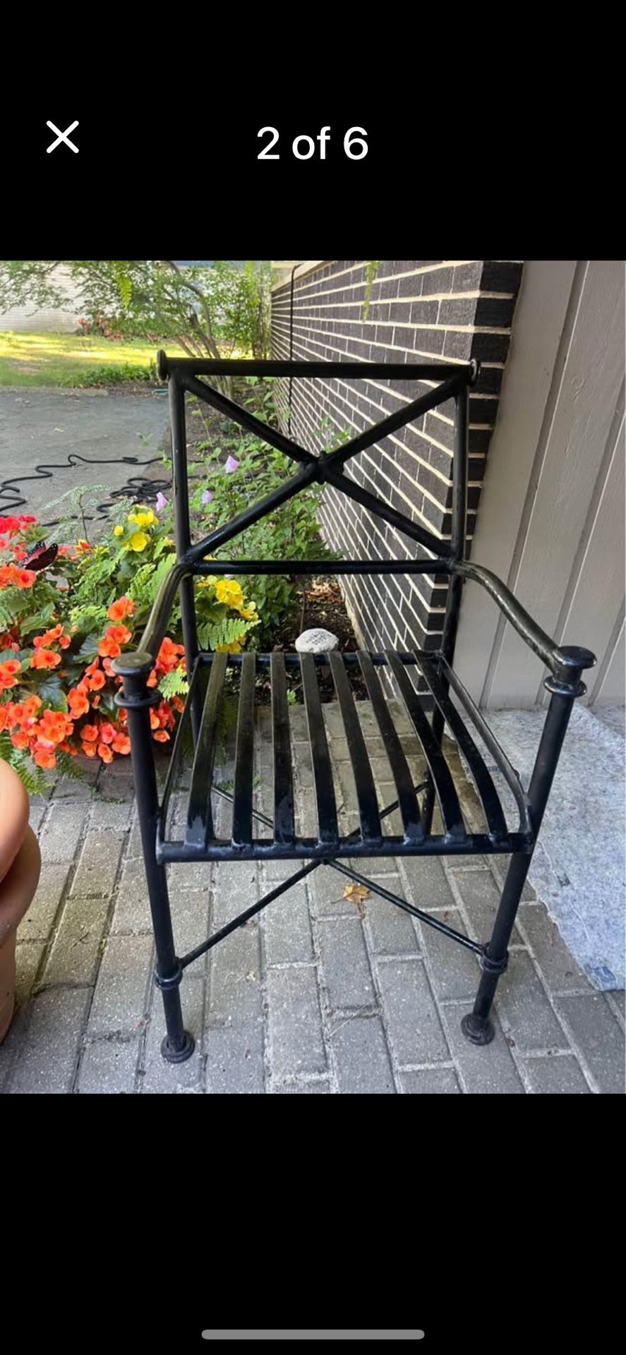Wrought Iron Chair