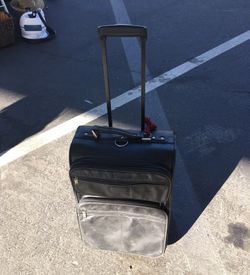 Leather carry on briefcase