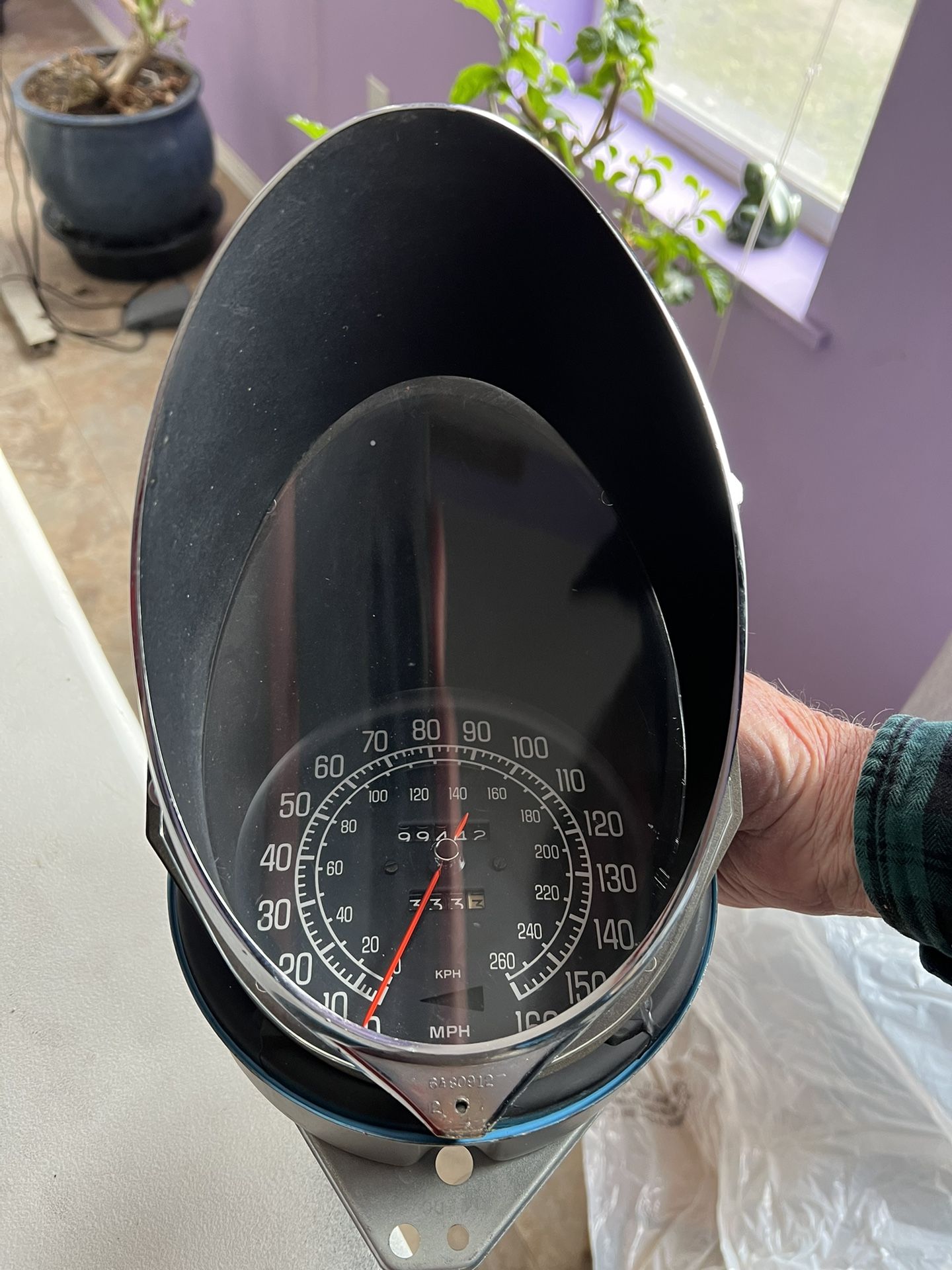 76 Corvette Speedometer And Tachometer