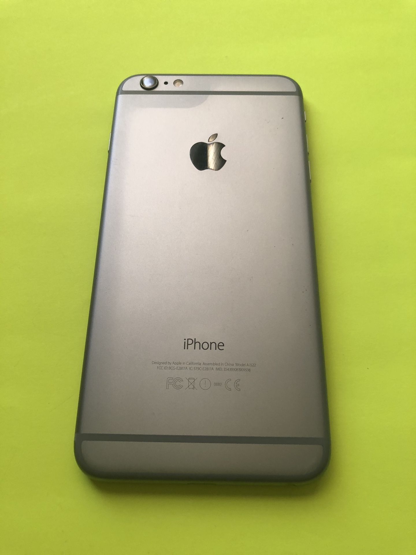 iPhone 6 Plus factory unlocked, NO TRADES.