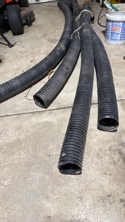 4” diameter drainage pipes