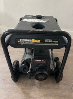 PowerBack 5250W Generator - Runs Great
