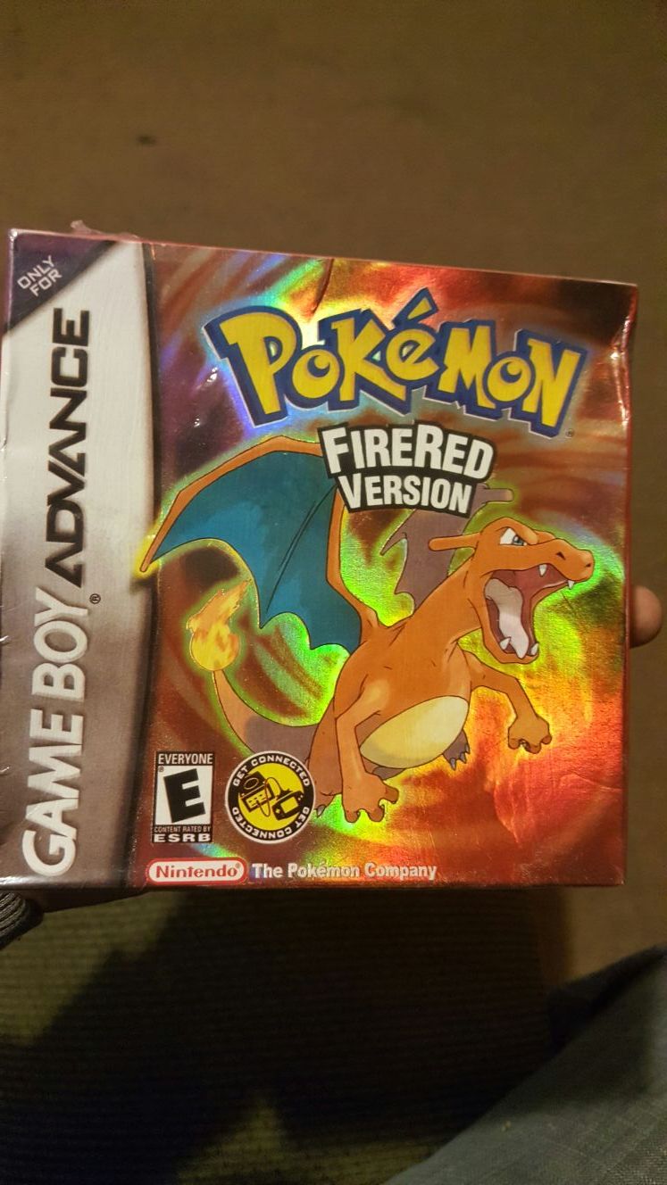 Pokemon fire red (SEALED)
