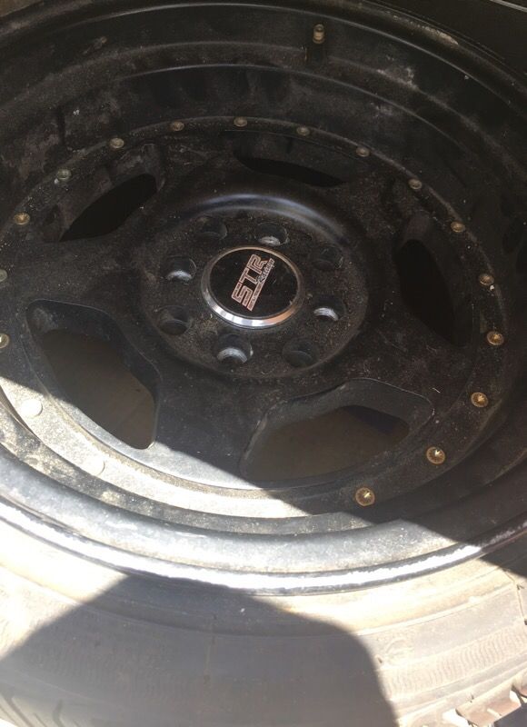 15 inch honda civic wheels one tire bad 165x45x15