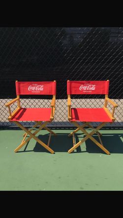 2 Coke Director Chair Lakers Kobe