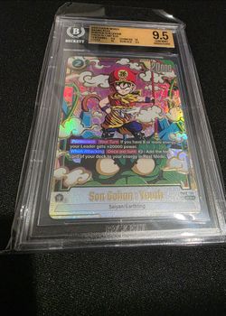 2024 Fusion World Son Gohan: Youth Alt Art SCR FB03-119 BGS 9.5 Gem Mint