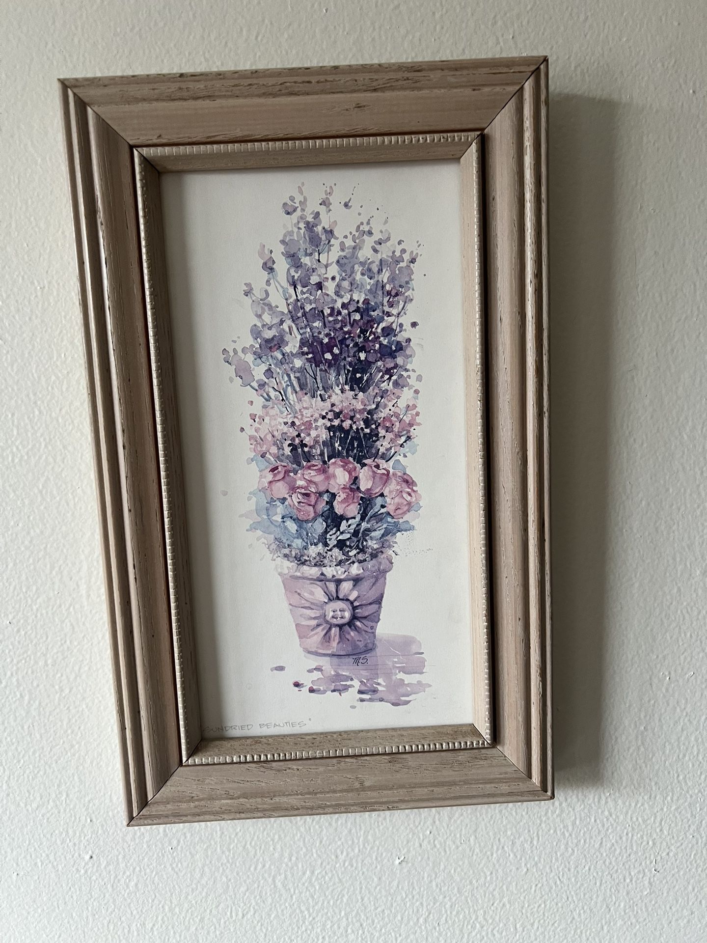 Wood Flower Wall Decor