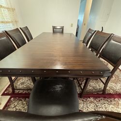 Dining Table With 8 Chairs 
