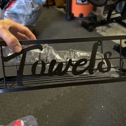 Towel Rack/Shelf