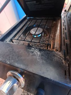 Charbroil grill with side burner