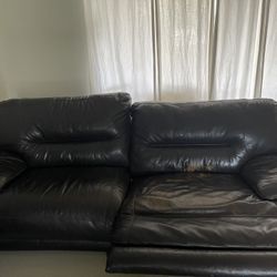Leather Couch 
