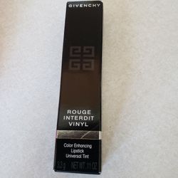 Givenchy Rouge Interdit Vinyl Color Enhancing Lipstick - #16, Noir