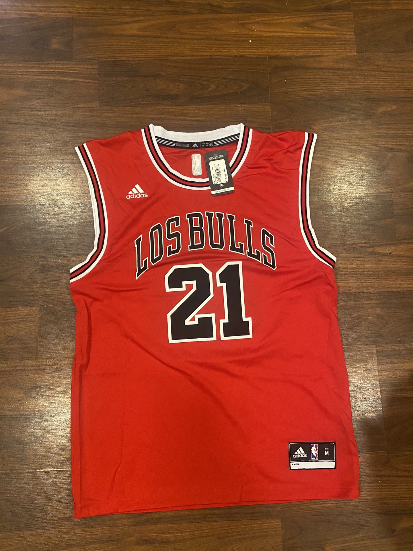 RARE Adidas NBA Chicago Los Bulls Jimmy Butler Latin Nights fan