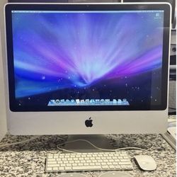 2009 iMac 24” LCD Display w/ Intel Core 2 Duo Processor 4GB (8GB) + Accessories