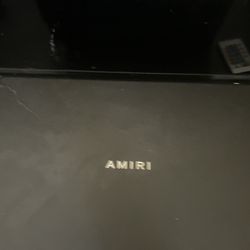 Amiri Skel-top Leather Low Top 