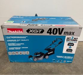 Lawn Mower New Makita 40V max XGT Brushless Cordless 21 in. Walk Behind Self-Propelled Commercial Lawn Mower Kit (4.0Ah) $999 plus tax at Home Depot W
