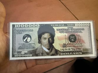 Michael Jackson money