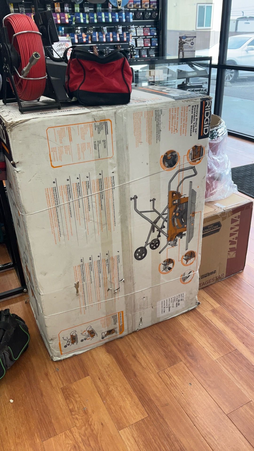 Ridgid 10’ table saw ** great deal