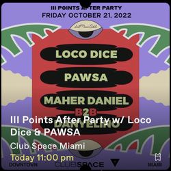 Loco Dice & Pawsa