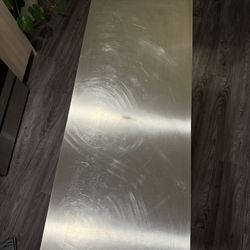 Traditional Kitchen Island with Storage, Butcher Block Cart 2-Tier Open Shelves, Drawers, White