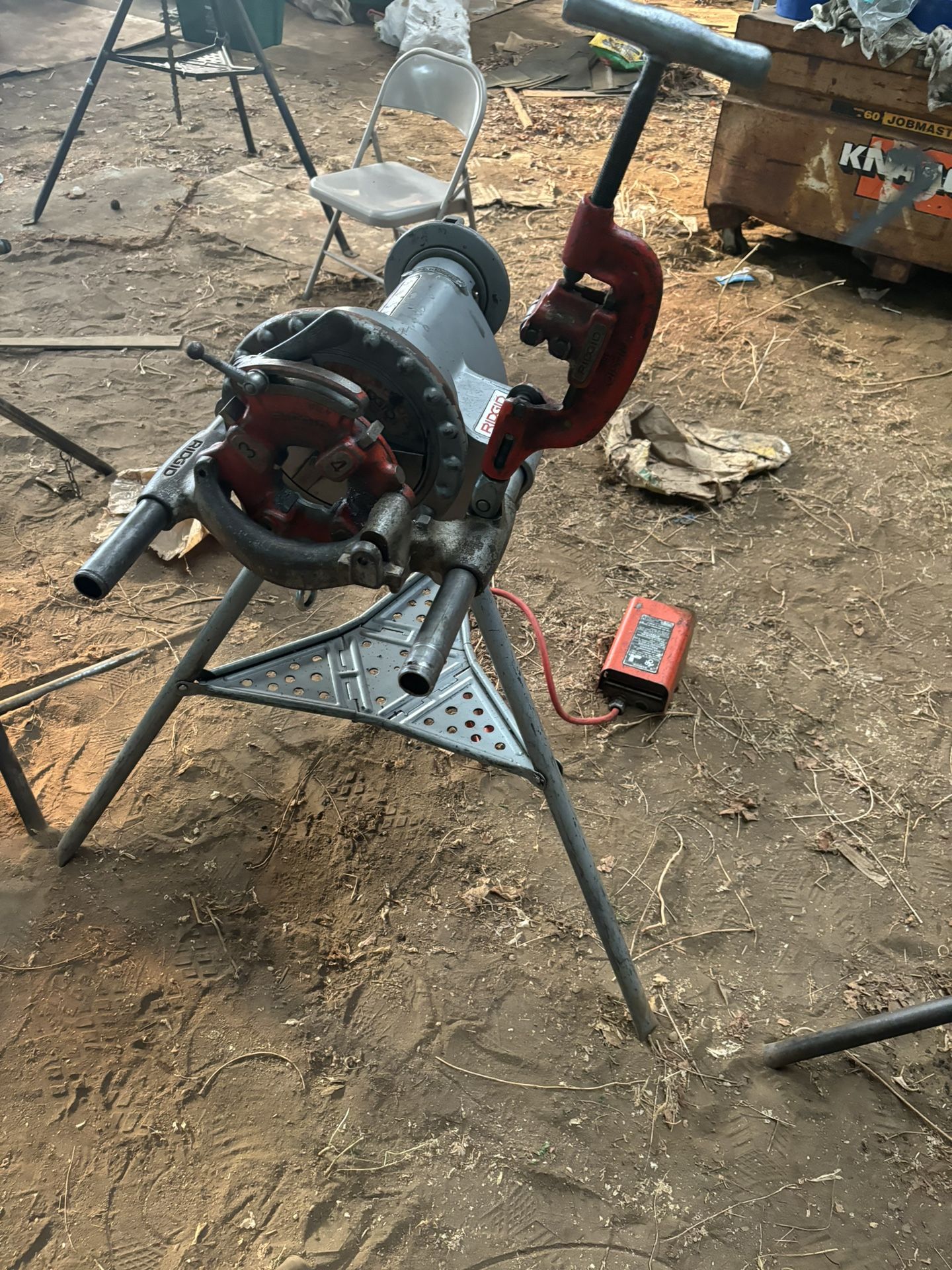 Ridgid 300 Pipe Threading Machine
