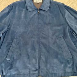 MEN'S JACKET by NEWPORT HARBOR-BLUE-SIZE L