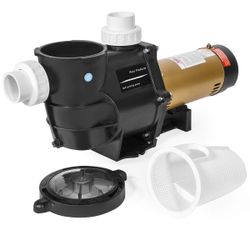2 HP Self-Priming Dual 2 Speed In-Ground Pool Spa Water Pump 2” NPT Strainer Basket 220-Volt 5850 GPH