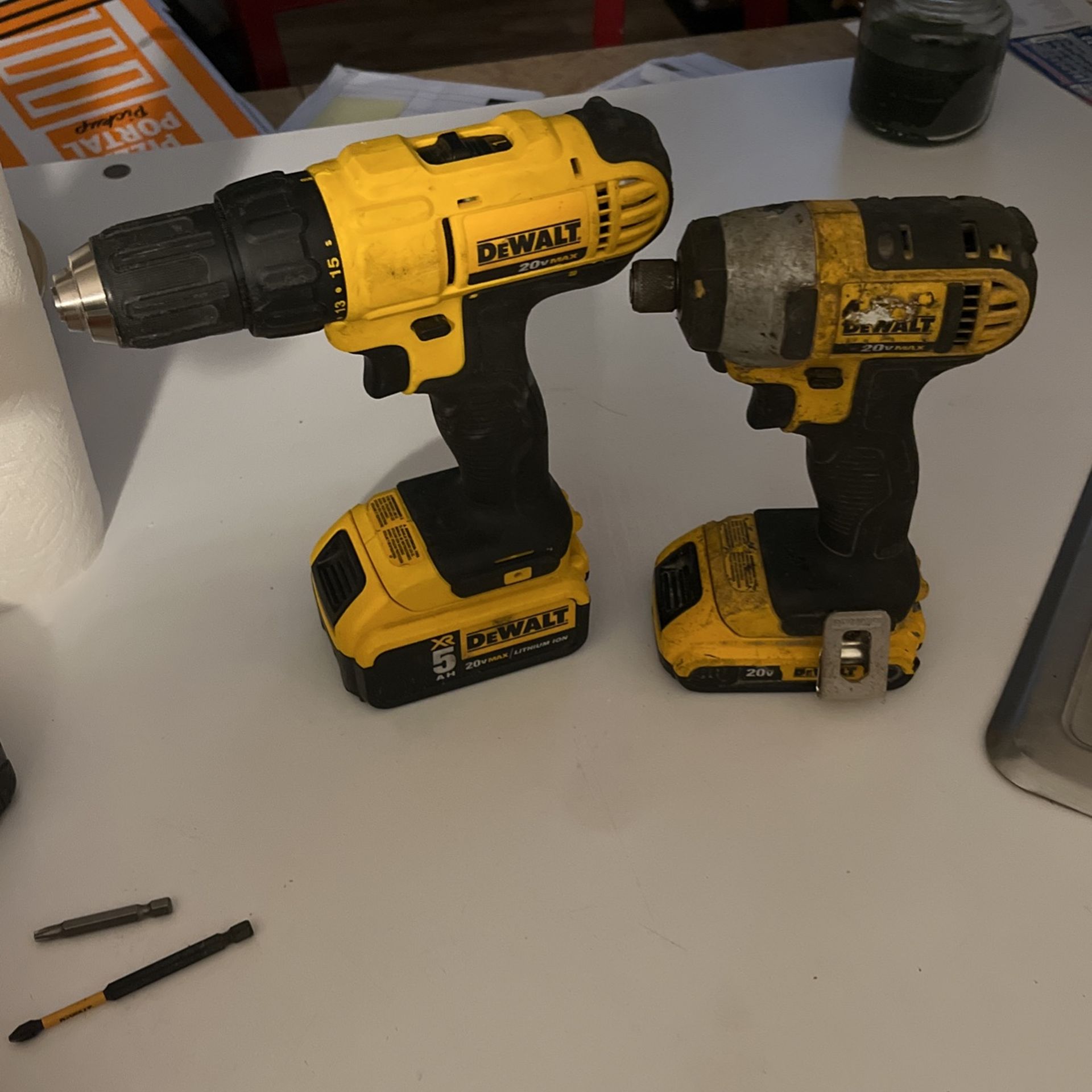 Dewalt Impact Drill & Drill