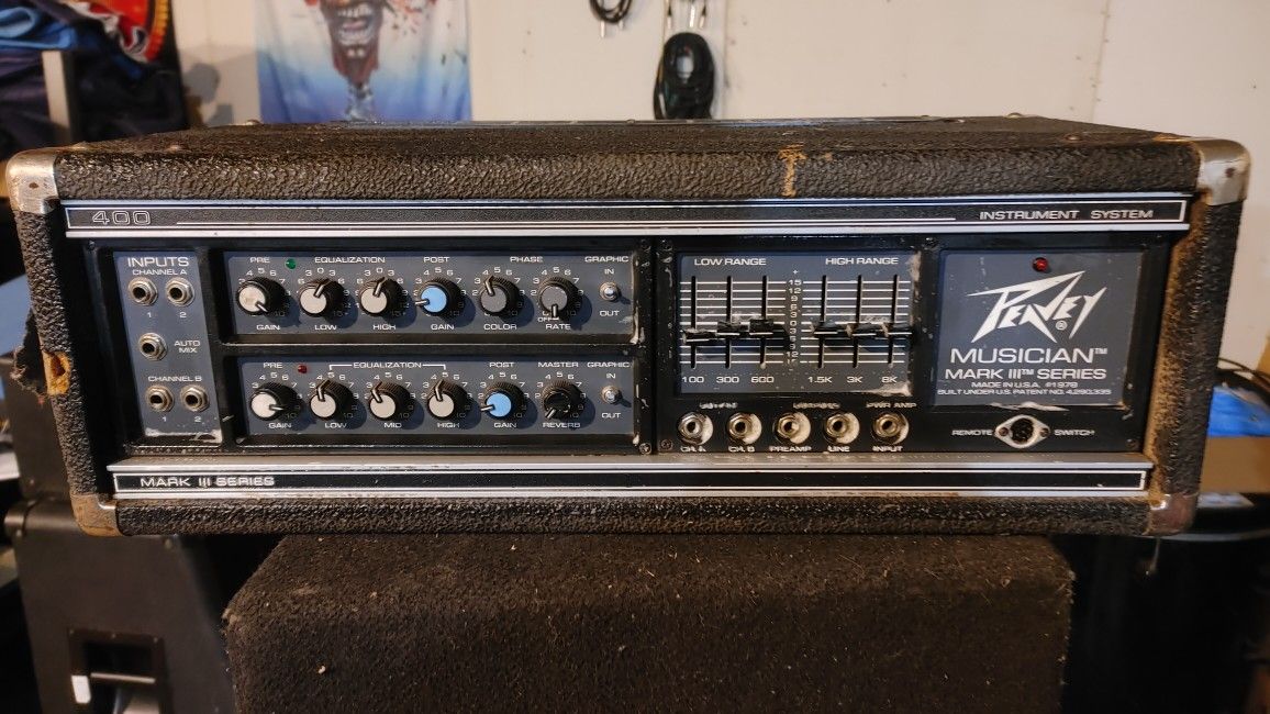 Peavey Musician Mark III Series 400G 210-Watt Guitar / Bass Head