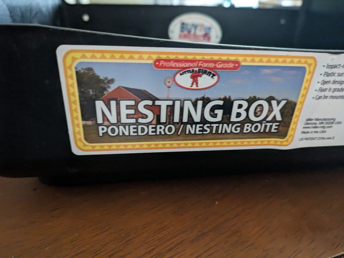 Nesting Box Need To Get Rid Of It ASAP