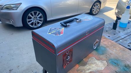 Craftsman tool box with tools