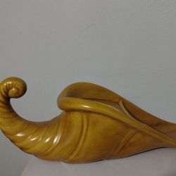HAEGER POTTERY CORNUCOPIA PLANTER - CENTERPIECE - BOWL 16"×6" ×5"