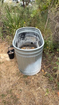 Galvanized steel water trough