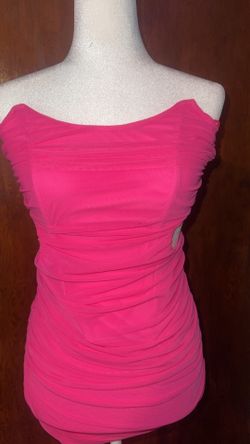 Bright Pink mini dress