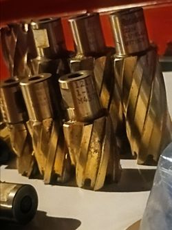 • Rotabroach / Unibor Annular Cutters – Large Industrial Drill Bit Lot
•