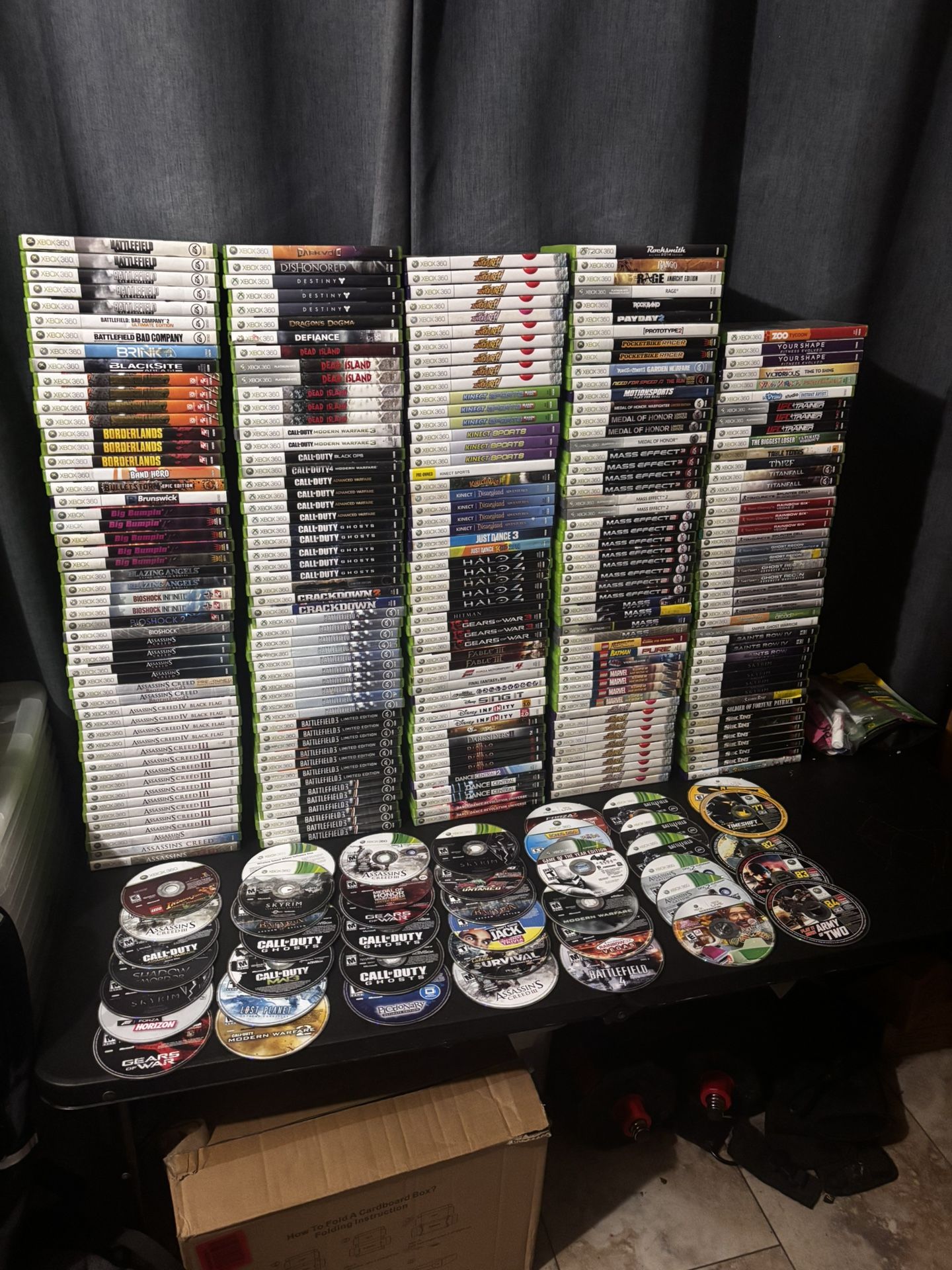 300+ Xbox 360 Video Games