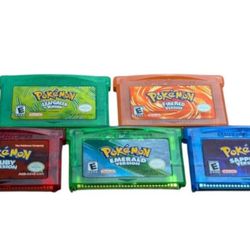 Pokemon Games GBA ($15 Each)