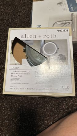 Allen & Roth 7 In LED Wall Mount Mirror